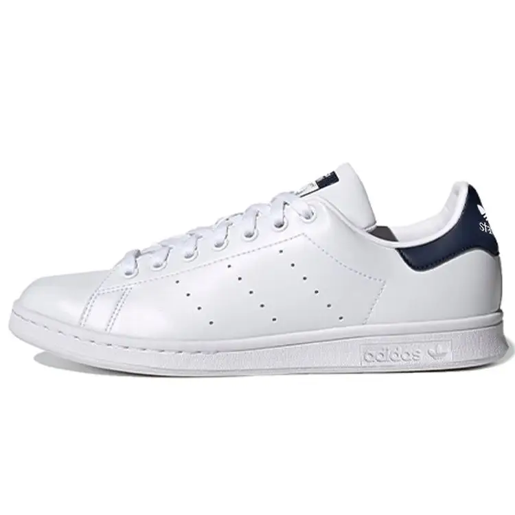 Sneakers Unisex adidas Stan Smith Bianche Blu Navy Collegiale Bianco Nuvola FX5501 42⅔