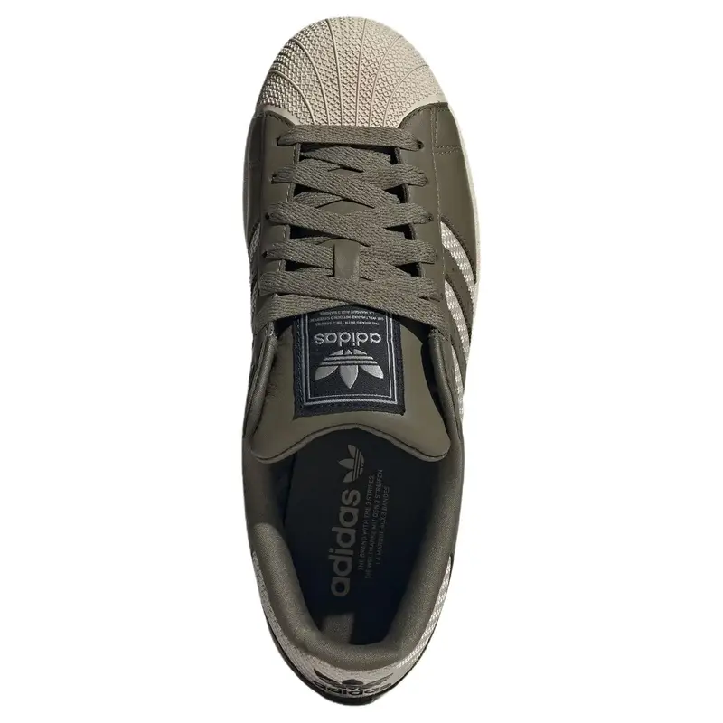 Sneakers Unisex Adidas Superstar 2 Cachi Scuro Verde Cachi Medio-Scuro Bliss JQ3181 42 miniatura 4