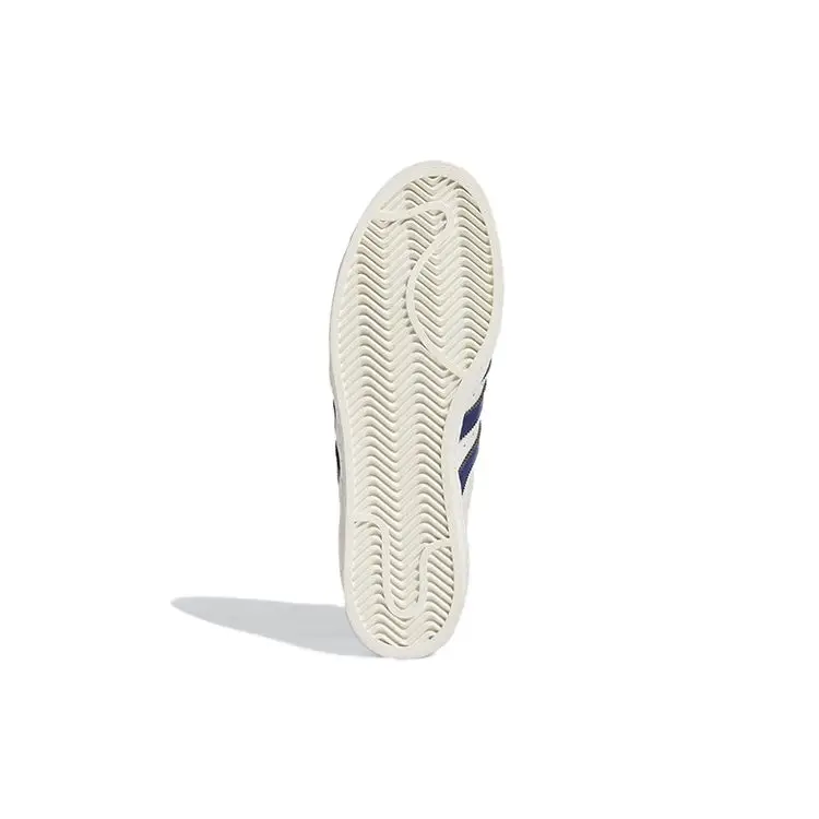 Sneakers Unisex Adidas Superstar 82 Bianco Blu Scuro Bianco Nuvola Bianco Sporco GZ1537 41⅓ miniatura 2