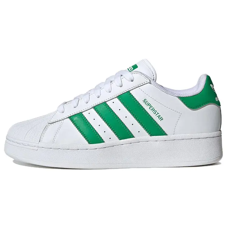 Adidas Sneakers Unisex Superstar XLG Bianco e Verde
