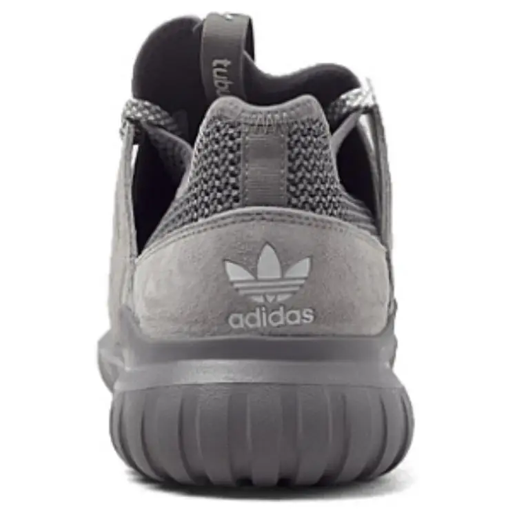 Sneakers Unisex Adidas Tubular Radial Grigio Carbone Grigio Solido Bianco Vintage S76718 44⅔ miniatura 4