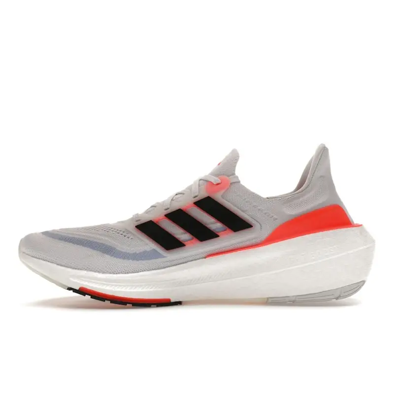 Sneakers Unisex Adidas UltraBoost Light Bianco Solare Rosso Bianco Nuvola Nero Core HQ6351 40⅔ miniatura 3