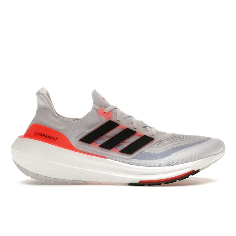 Sneakers Unisex Adidas UltraBoost Light Bianco Solare Rosso Bianco Nuvola Nero Core HQ6351 41⅓