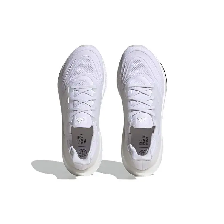 Sneakers Unisex Adidas UltraBoost Light Triple White Bianco Nuvola Bianco Cristallo GY9350 42⅔ miniatura 2