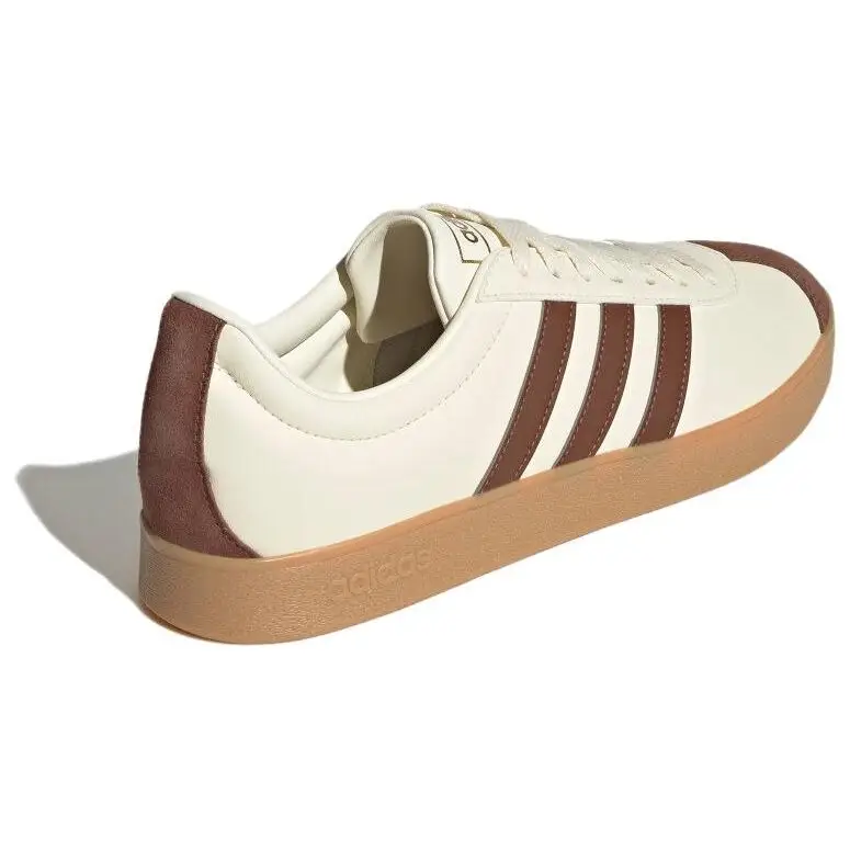 Sneakers Unisex Adidas VL Court 2 0 Crema Marrone Gomma ID6016 44⅔ miniatura 2