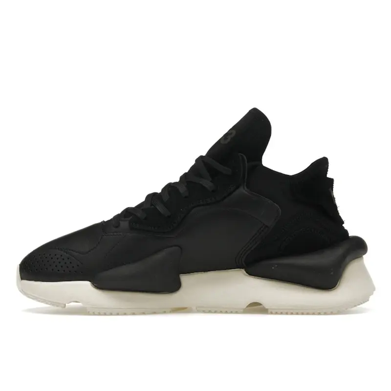 Adidas Sneakers Unisex Y-3 Kaiwa Nero e Bianco miniatura 4
