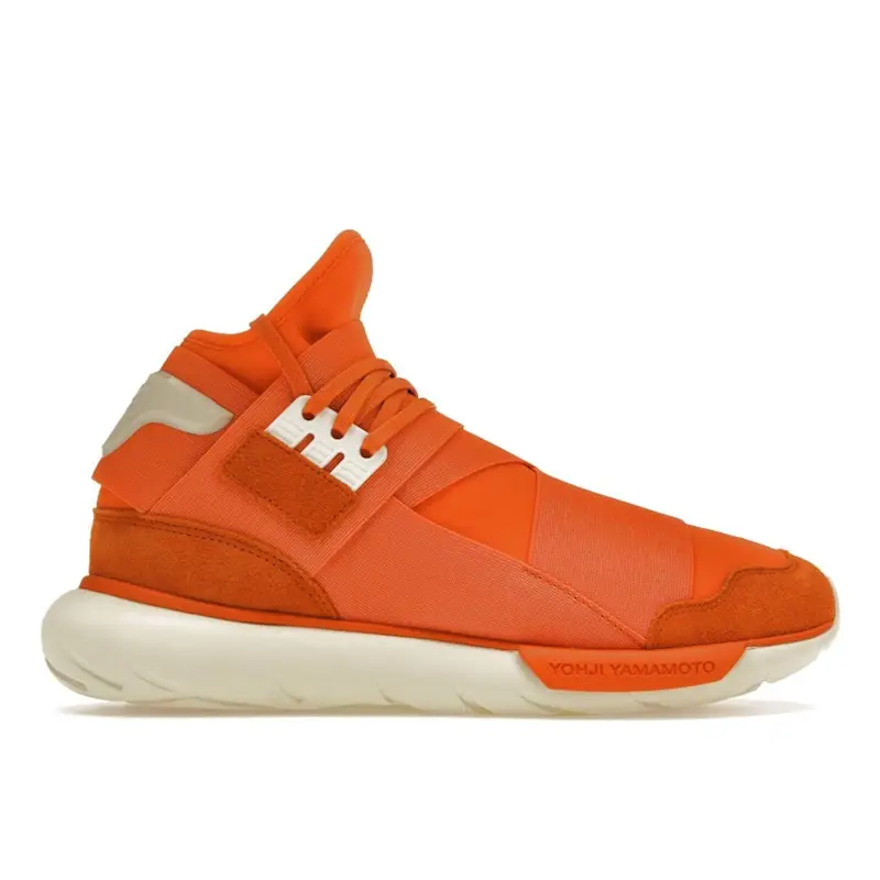 Sneakers Unisex Adidas Y-3 Qasa High Arancioni Bianco Panna HQ3734 36⅔