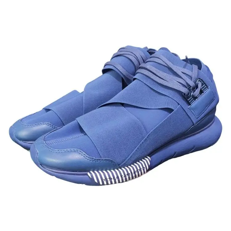 Sneakers Unisex Adidas Y-3 Qasa High Blu Roundel-Blue Bianco S83175 45⅓ miniatura 4