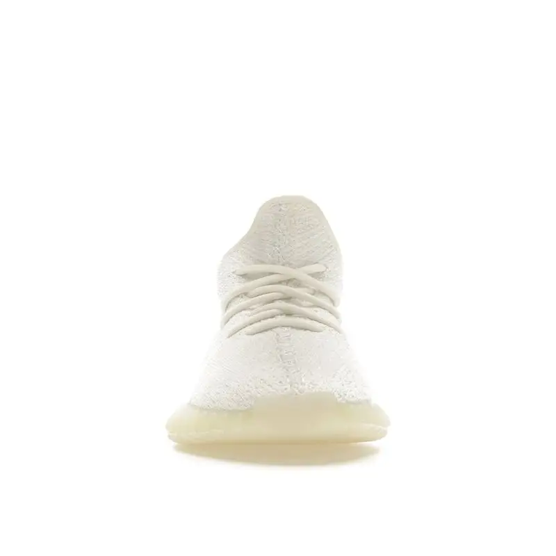 Sneakers Unisex Adidas Yeezy Boost 350 V2 Bianco Panna / Triplo Bianco Core-White CP9366 49⅓ miniatura 4