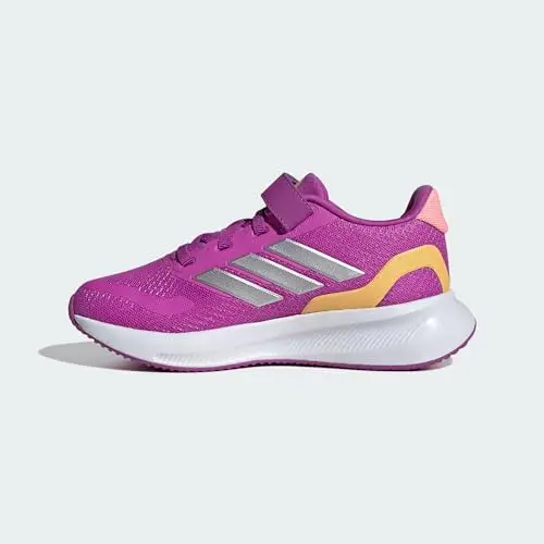 Adidas, sneakers unisex per bambini Run Falcon 5, 2 Little Kid miniatura 3