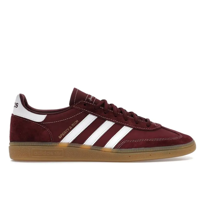 Sneakers Unisex Sporty & Rich x adidas Handball Spezial Rosso Ombra Bianco Nuvola Gomma JP7068 39⅓