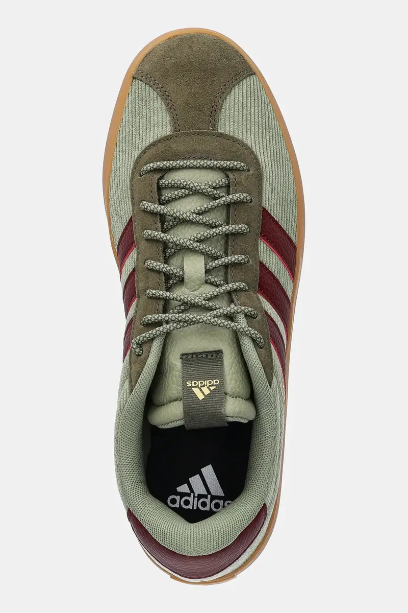 sneakers VL Court 3.0 uomo colore verde JS2047 miniatura 4