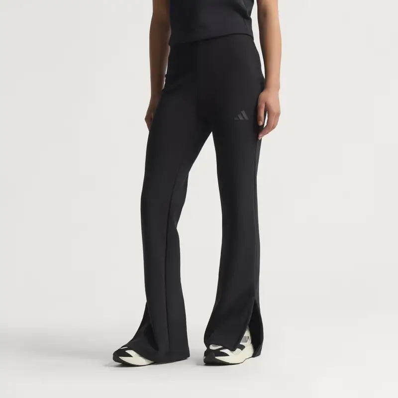 Soft Lux Flared Pants Black