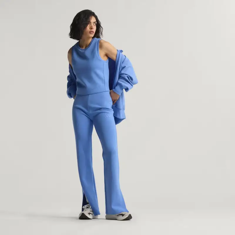 Soft Lux Flared Pants Blue Fusion miniatura 4