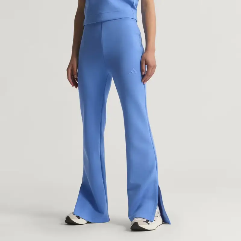 Soft Lux Flared Pants Blue Fusion