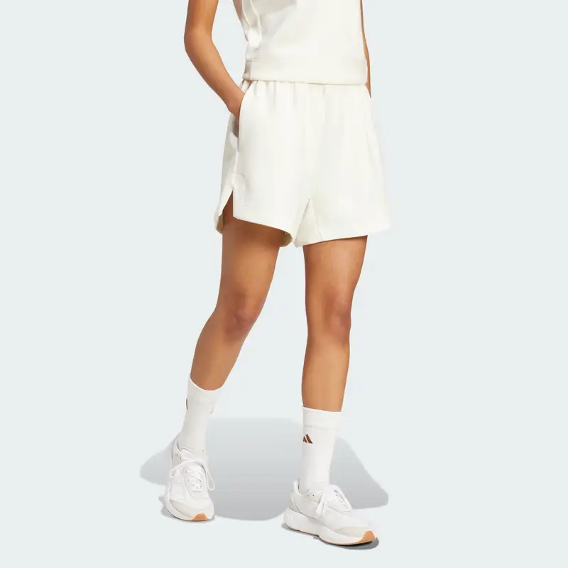 Soft Lux Loose Shorts Off White miniatura 3