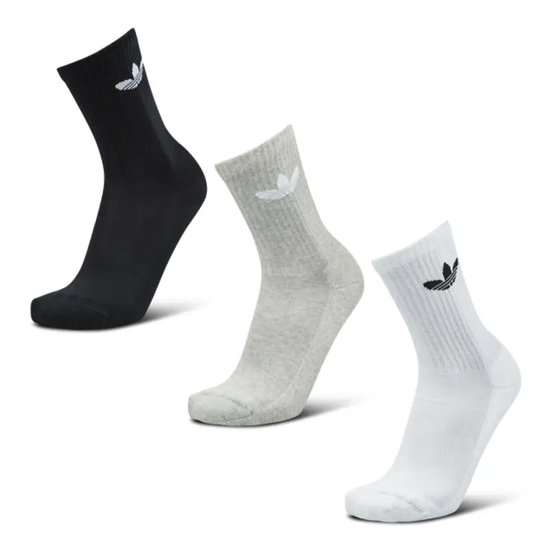 Solid Crew 3 Pack unisex Calze - Bianco - Foot Locker White