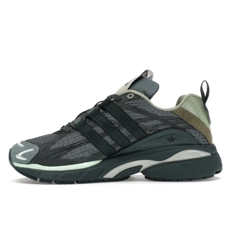 Song for the Mute x adidas Adistar Cushion Verde Ombra Onice Audace Sneakers Unisex Verde Collegiale JH9008 41⅓ miniatura 2