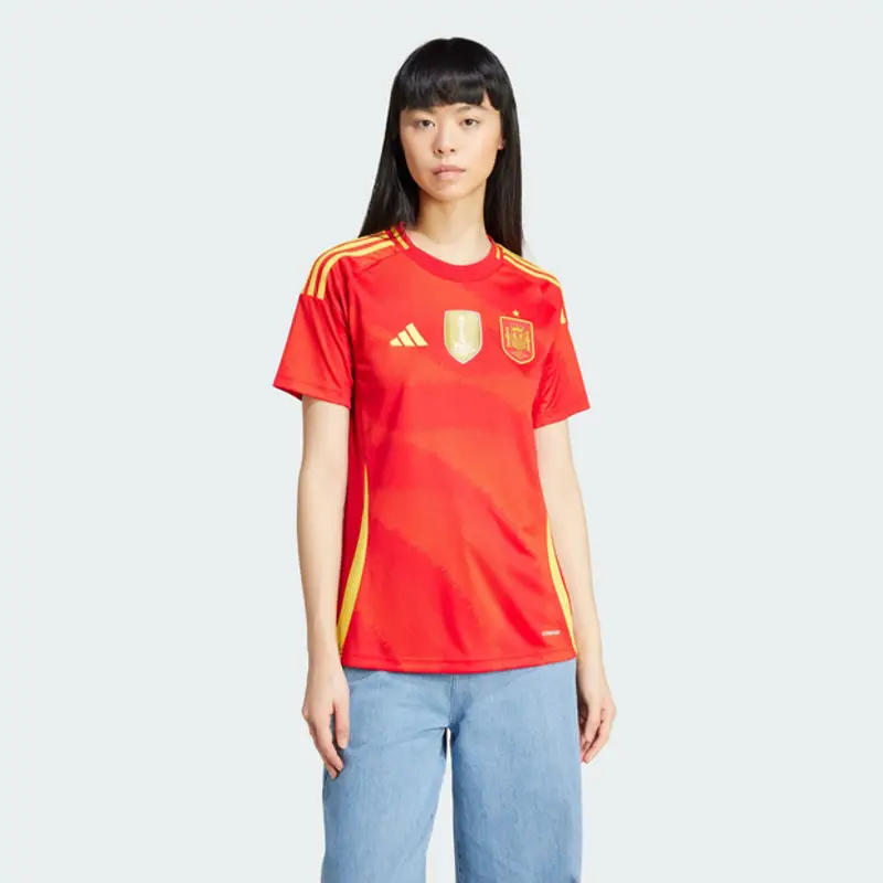 Adidas Spain 24 Home female Maglie/Repliche - Rosso - Tela di cotone - Foot Locker