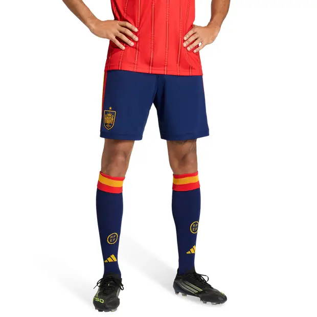 Spain 26 Home Replica Shorts Uomo - Pantaloncini Blu - Mesh Blue