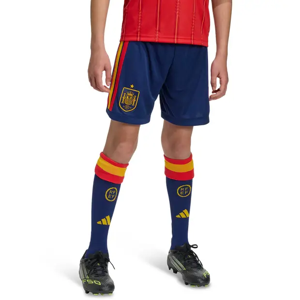 Spain 26 Home Shorts Bambini - Pantaloncini Blu - Mesh Blue