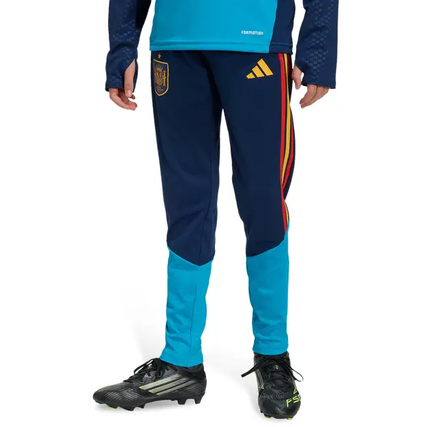 Spain 26 Tiro Training Pants Bambini - Pantaloni Blu - Mesh Blue