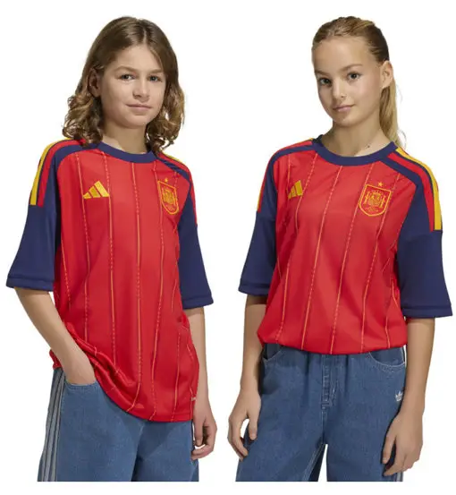 Spain Home 26 Jr - maglia calcio - ragazzo Red
