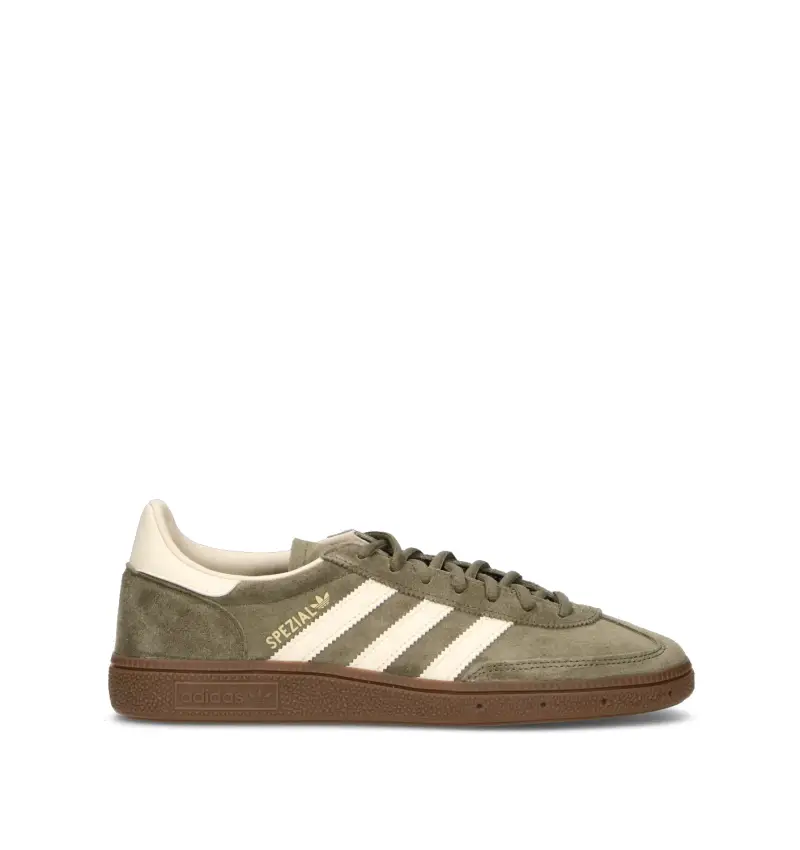 SPEZIAL Sneaker uomo oliva in suede Vario