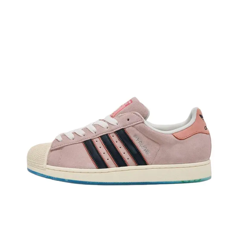 SpongeBob SquarePants x adidas Superstar Patrick Star Sneakers Unisex Rosa Colore Fornitore Nero Core JQ6778 42