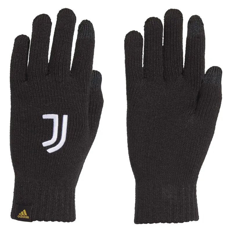 Sport Juve Gloves Adulto | Adidas Nero
