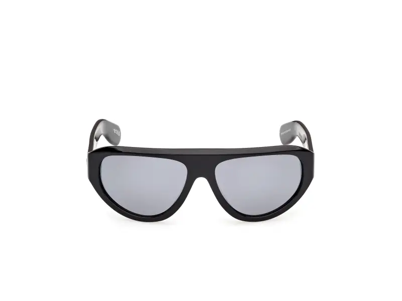 Unisex Adidas Sport OR0146 01C Occhiali da sole Acetato Nero Fumo Pilot Normale miniatura 2