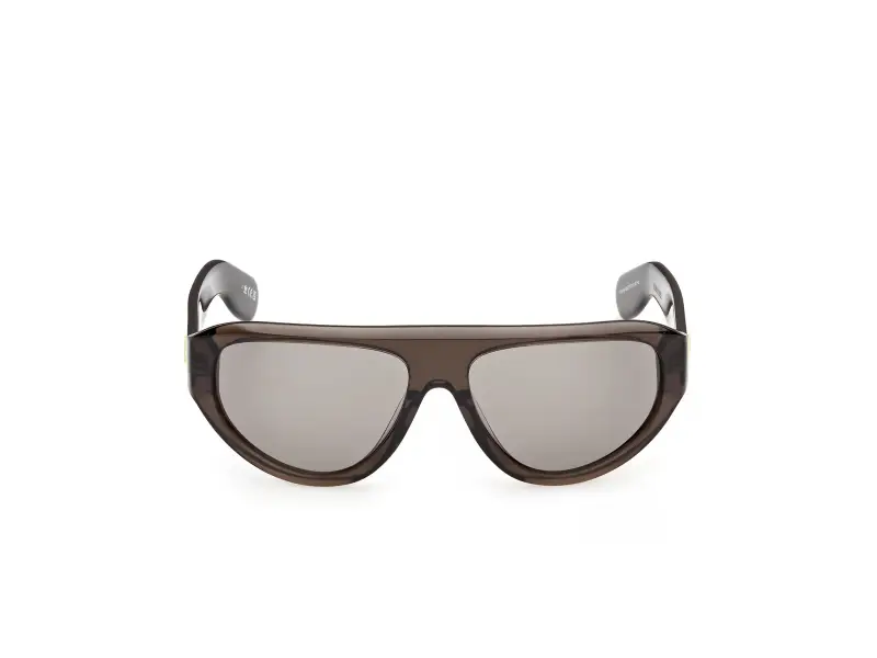 Unisex Adidas Sport OR0146 48A Occhiali da sole Acetato Marrone Fumo Pilot Normale miniatura 2