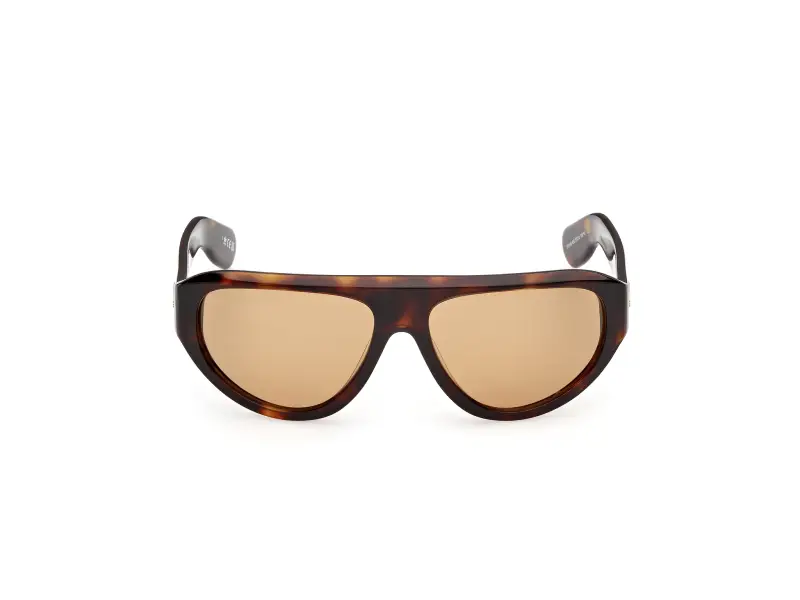 Unisex Adidas Sport OR0146 53E Occhiali da sole Acetato Havana Marrone Pilot Normale miniatura 2