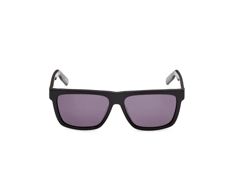 Unisex Adidas Sport OR0147 01A Occhiali da sole Acetato Nero Fumo Squadrata Normale miniatura 2