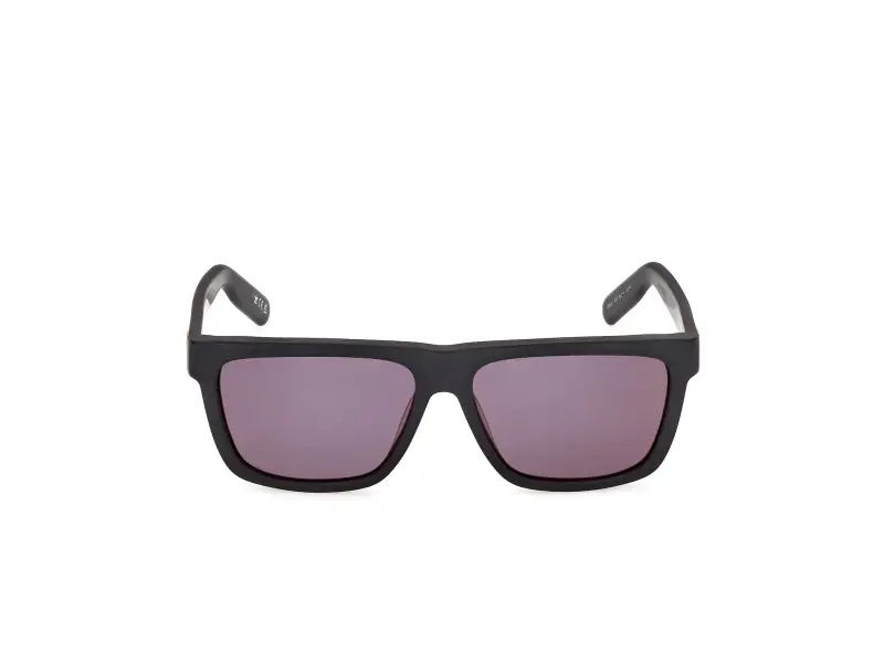 Unisex Adidas Sport OR0147 02G Occhiali da sole Acetato Nero Marrone Squadrata Normale miniatura 2