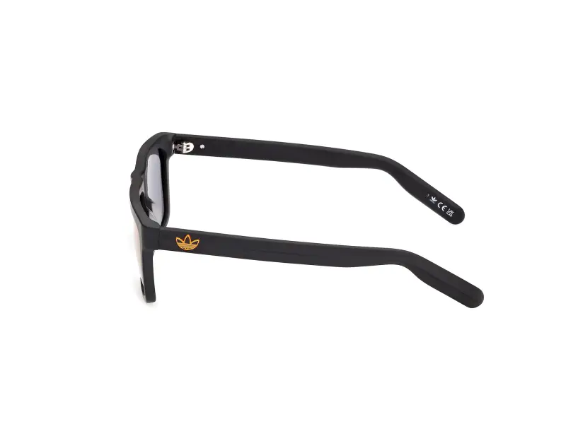 Unisex Adidas Sport OR0147 02G Occhiali da sole Acetato Nero Marrone Squadrata Normale miniatura 3