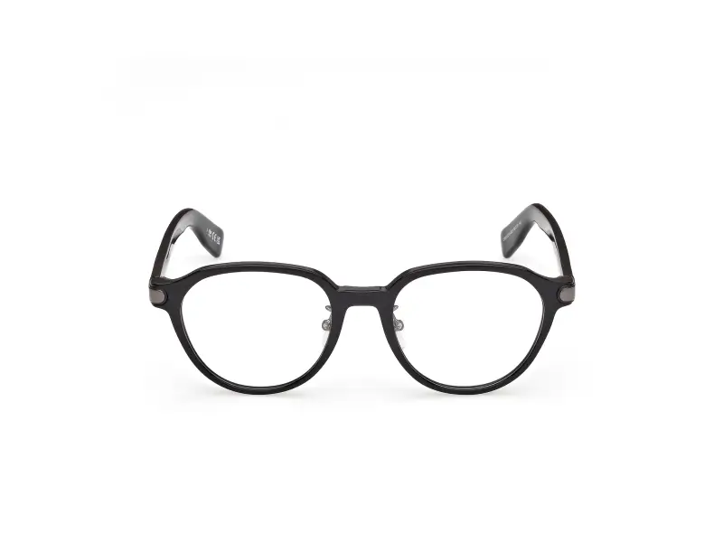 Unisex Adidas Sport OR5133-H 001 Montature da vista Acetato Nero Rotonda Normale miniatura 2