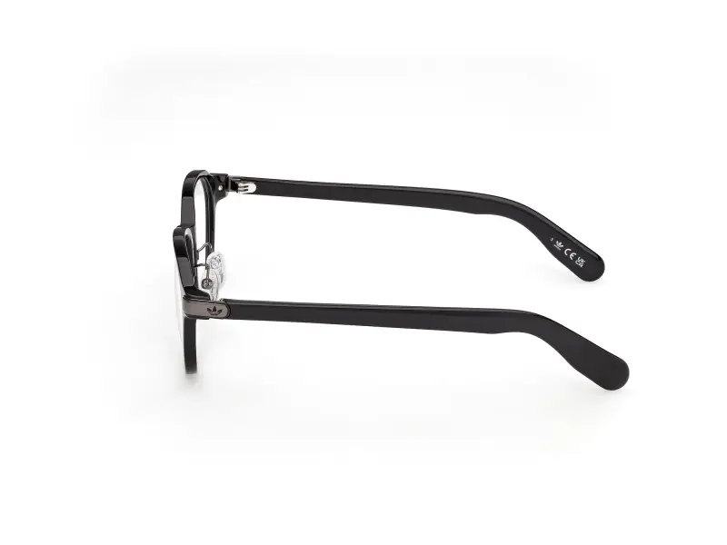 Unisex Adidas Sport OR5133-H 001 Montature da vista Acetato Nero Rotonda Normale miniatura 3