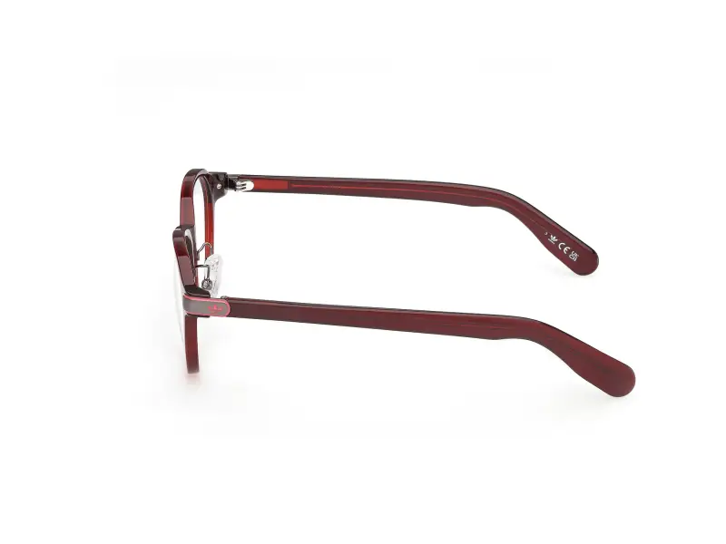 Unisex Adidas Sport OR5133-H 066 Montature da vista Acetato Rosso Rotonda Normale miniatura 3