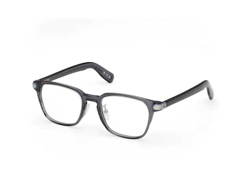 Unisex Adidas Sport OR5134-H 020 Montature da vista Acetato Grigio Squadrata Normale