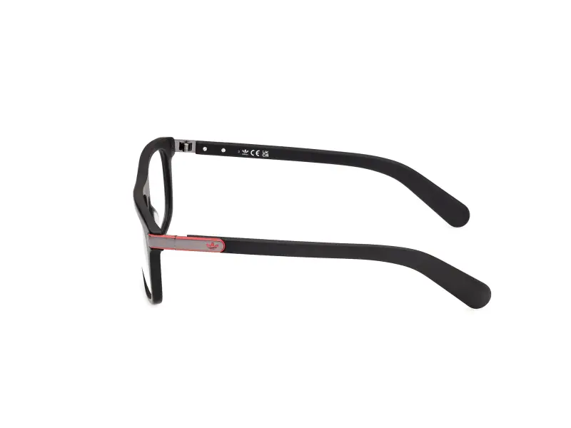 Unisex Adidas Sport OR5142 002 Montature da vista Acetato Nero Squadrata Normale miniatura 3