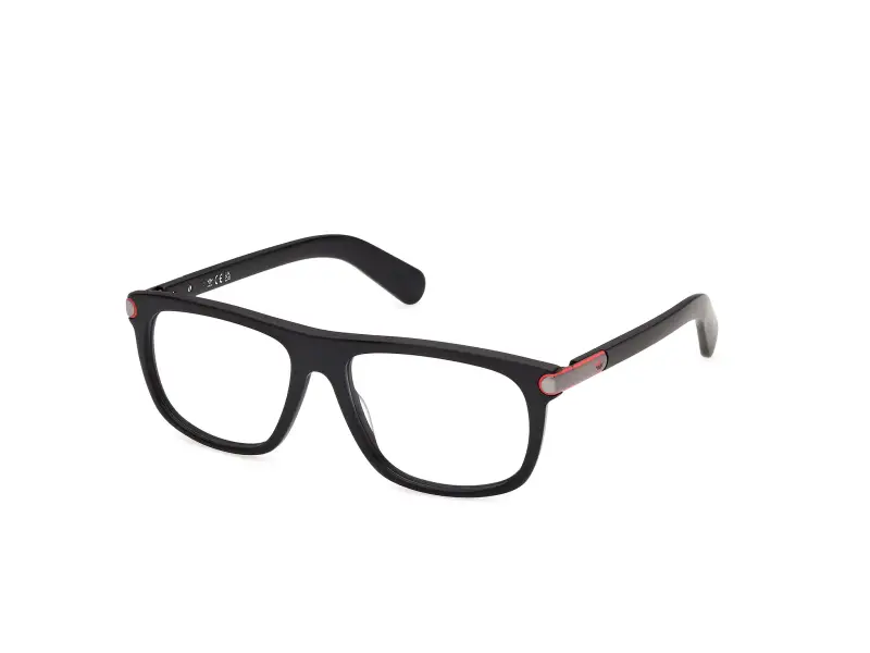 Unisex Adidas Sport OR5142 002 Montature da vista Acetato Nero Squadrata Normale