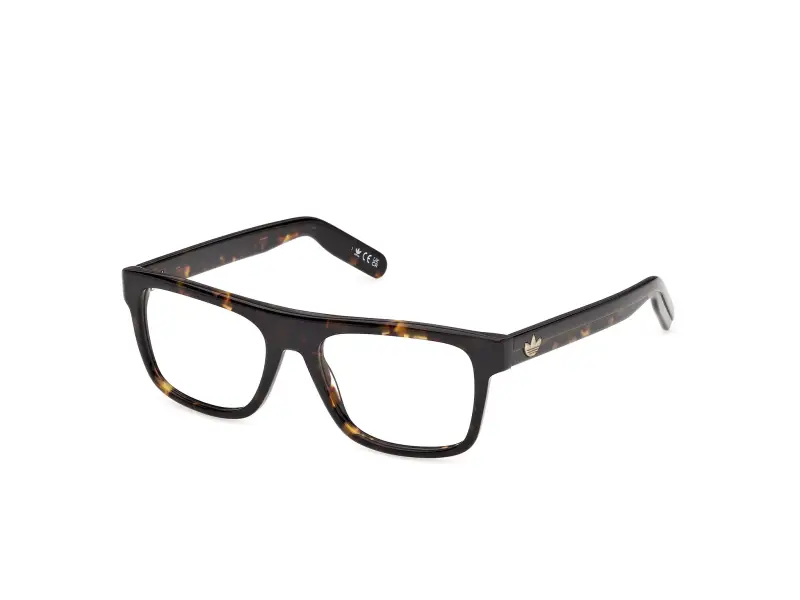 Unisex Adidas Sport OR5145 052 Montature da vista Acetato Havana Squadrata Normale
