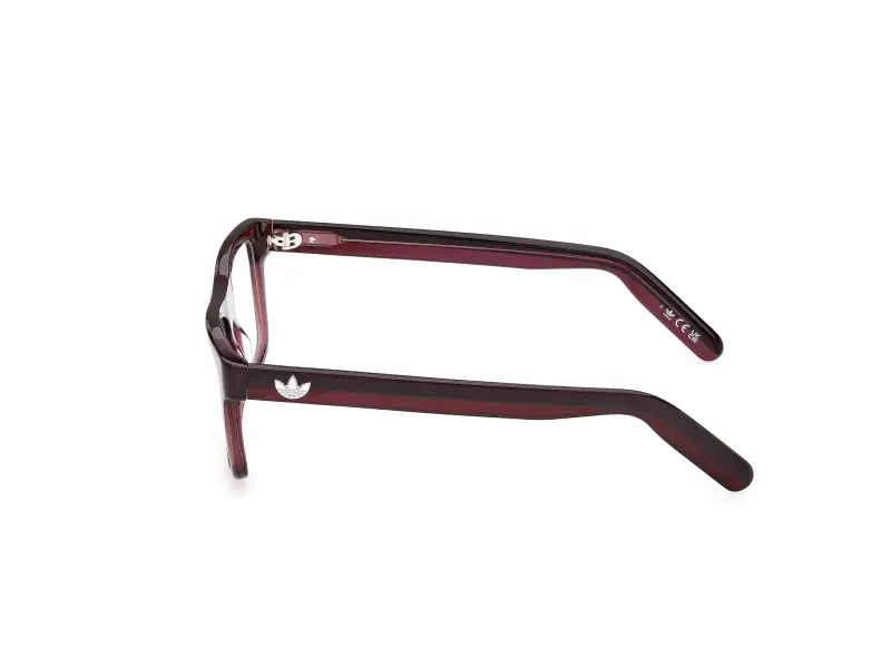 Unisex Adidas Sport OR5145 069 Montature da vista Acetato Bordeaux Squadrata Normale miniatura 3