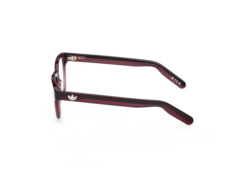 Unisex Adidas Sport OR5147 069 Montature da vista Acetato Bordeaux Geometrica Normale miniatura 3