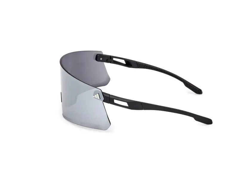 Unisex SP0090 ADIDAS DUNAMIS 02C Occhiali da sole Iniettato Nero Fumo Maschera Normale miniatura 3