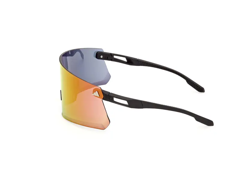 Adidas Sport Unisex SP0090 ADIDAS DUNAMIS 02Z Occhiali da sole Iniettato Nero Viola Maschera Normale miniatura 2