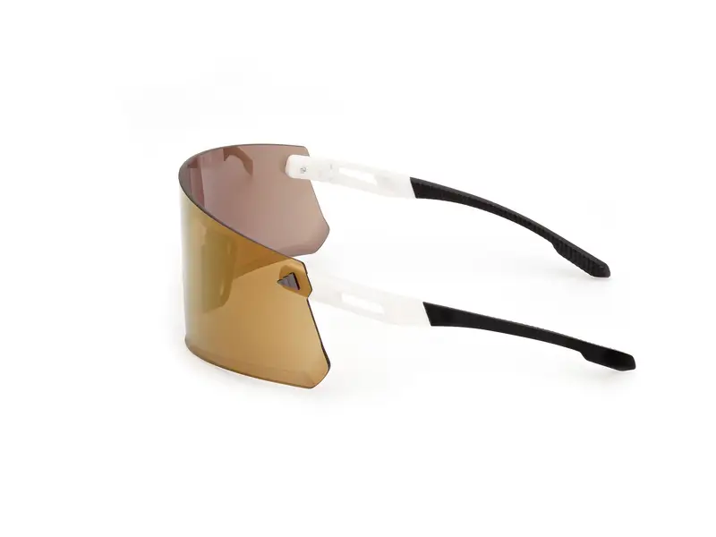 Adidas Sport Unisex SP0090 ADIDAS DUNAMIS 21G Occhiali da sole Iniettato Bianco Marrone Maschera Normale miniatura 2