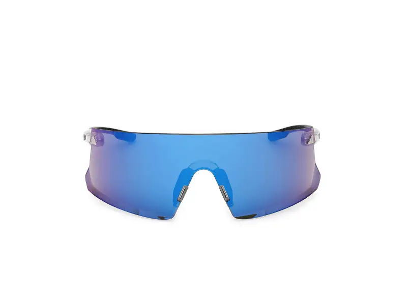 Unisex SP0090 ADIDAS DUNAMIS 26X Occhiali da sole Iniettato Trasparente Blu Maschera Normale miniatura 2