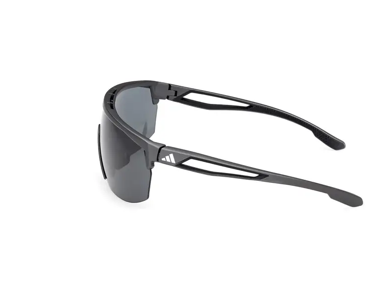 Adidas Sport Unisex SP0099 02A Occhiali da sole Iniettato Nero Fumo Maschera Polarizzata miniatura 2